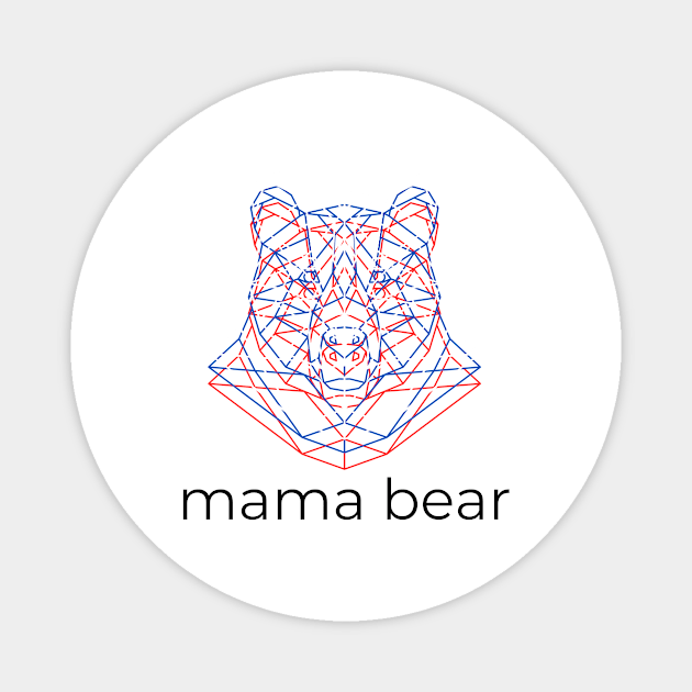 mama bear Magnet by DoggoLove